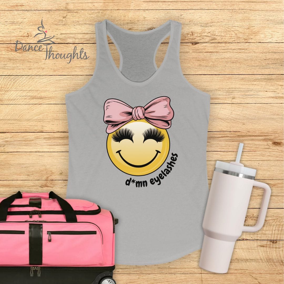 D*mn Eyelashes Tank Top-Tank Top-Dance Thoughts