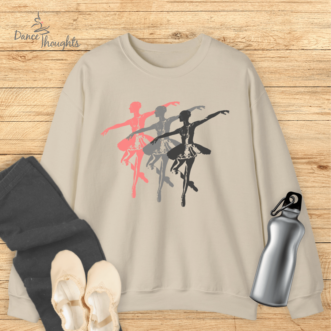 Pointe Dancers Sweatshirt-Sweatshirt-Dance Thoughts