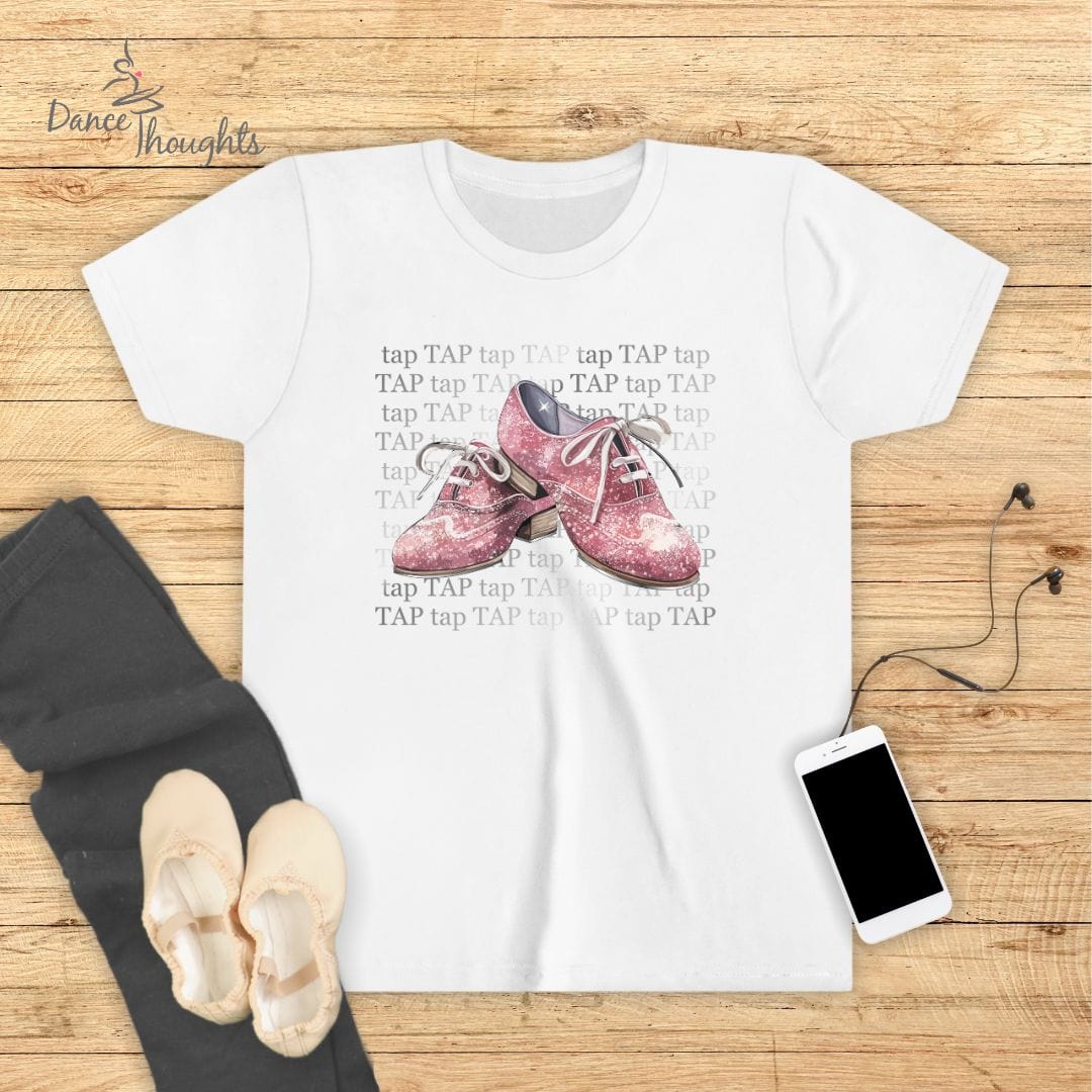 KIDS Pink Tap ShoesT-Shirt