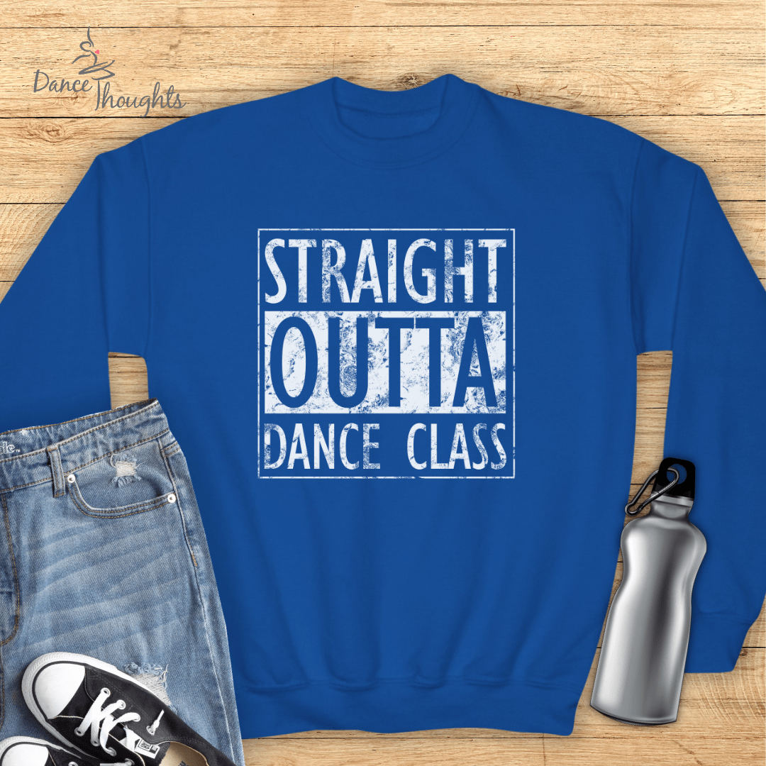 KIDS Straight Outta Dance Class Sweatshirt-Kids clothes-Dance Thoughts