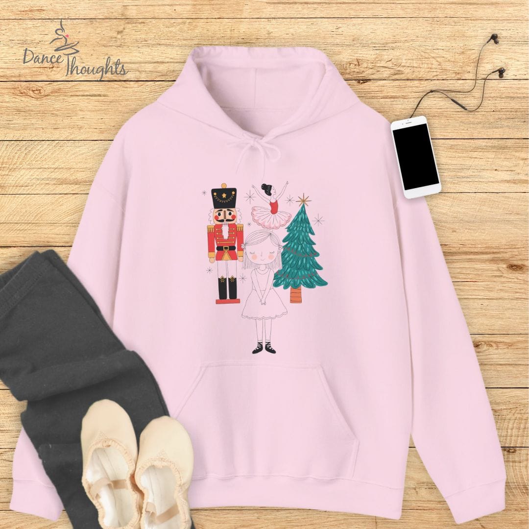 Nutcracker Drawing Hoodie-Hoodie-Dance Thoughts