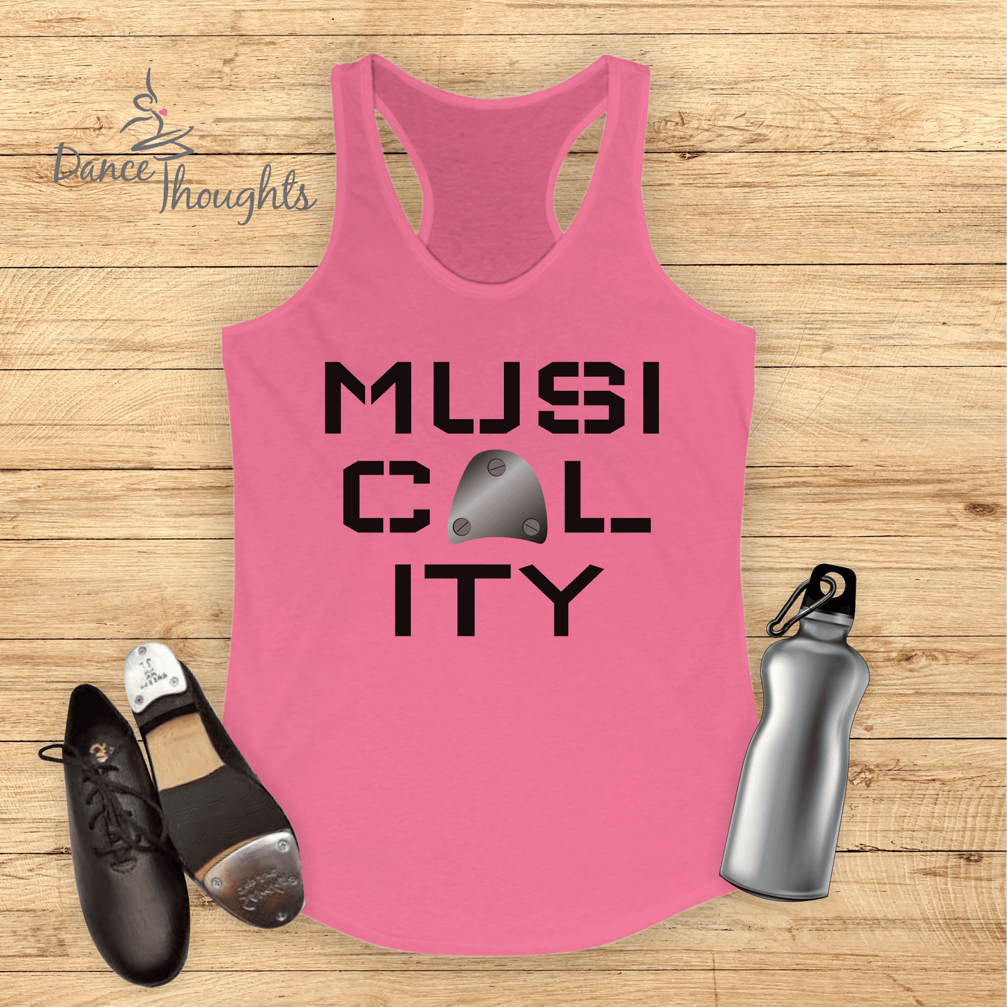 Musicality Tap Dance Tank Top-Tank Top-Dance Thoughts