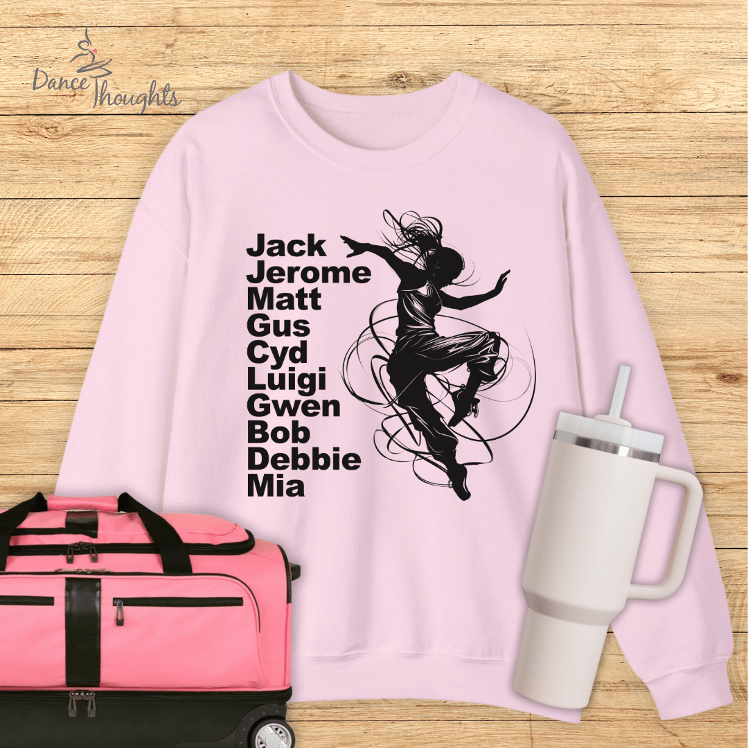 Jazz Greats Sweatshirt-Sweatshirt-Dance Thoughts