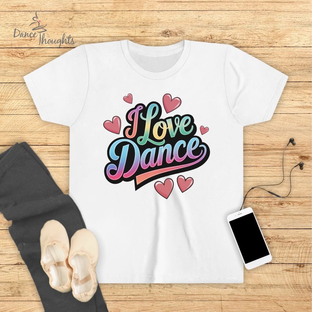 KIDS I Love Dance T-Shirt-Kids clothes-Dance Thoughts