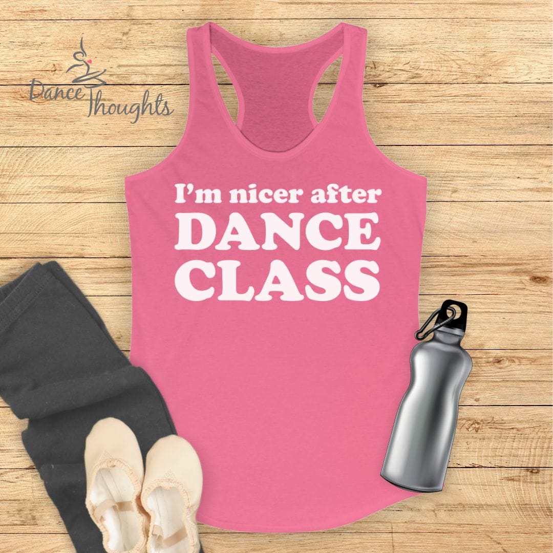 I'm Nicer After Dance Class Tank Top-Tank Top-Dance Thoughts