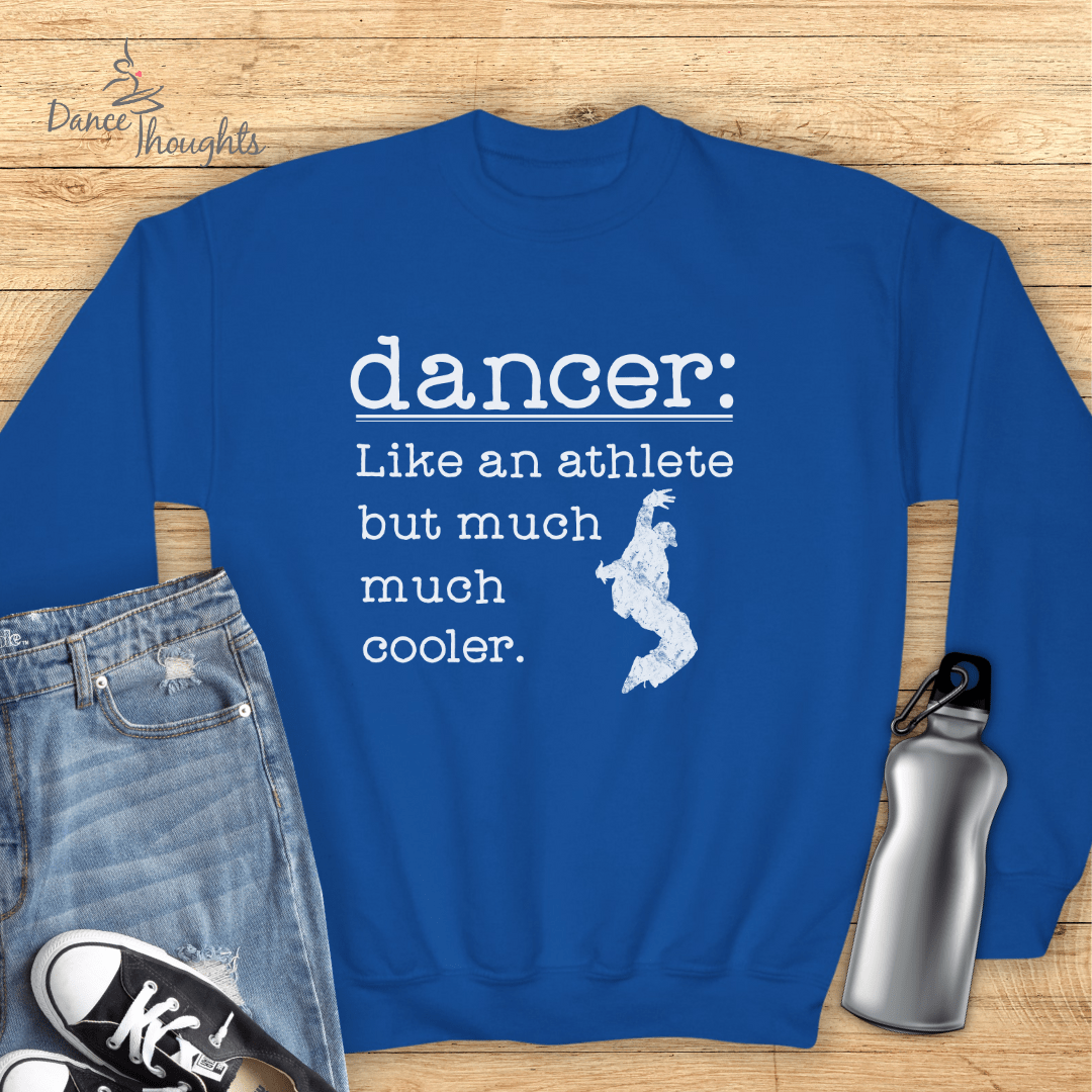 KIDS Like An Athlete Male Dancer Sweatshirt-Kids clothes-Dance Thoughts