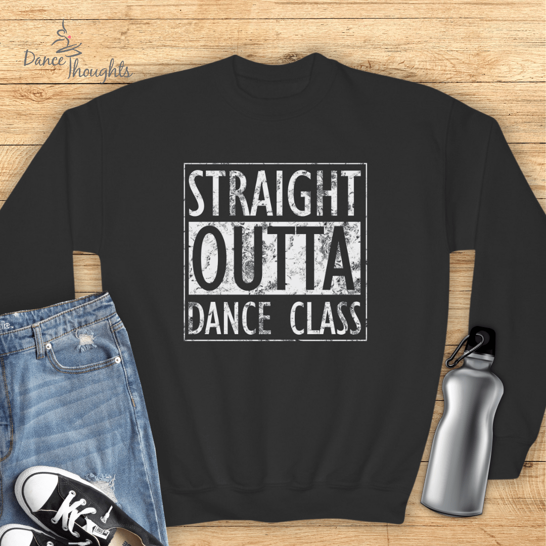 KIDS Straight Outta Dance Class Sweatshirt-Kids clothes-Dance Thoughts