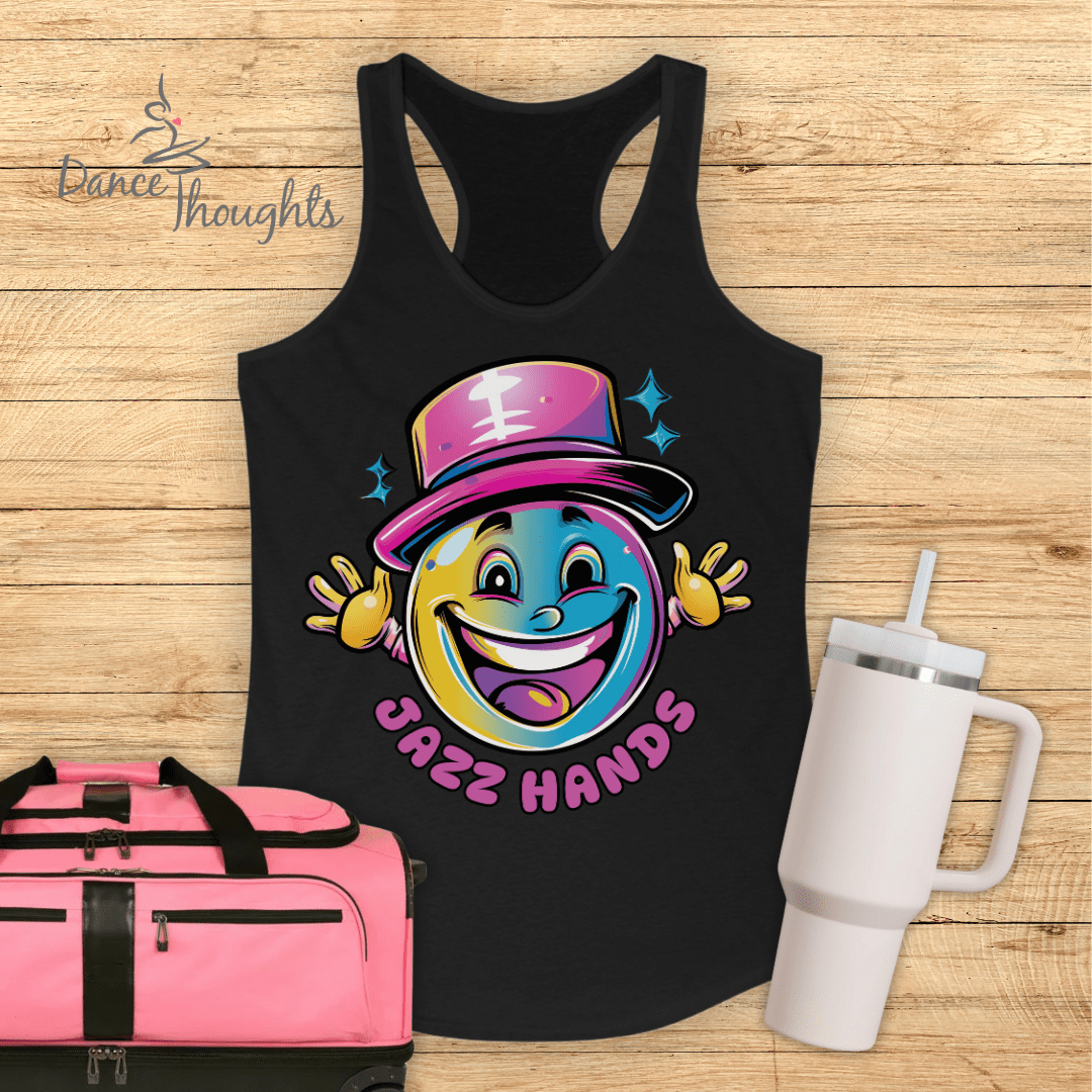 Jazz Hands Tank Top-Tank Top-Dance Thoughts
