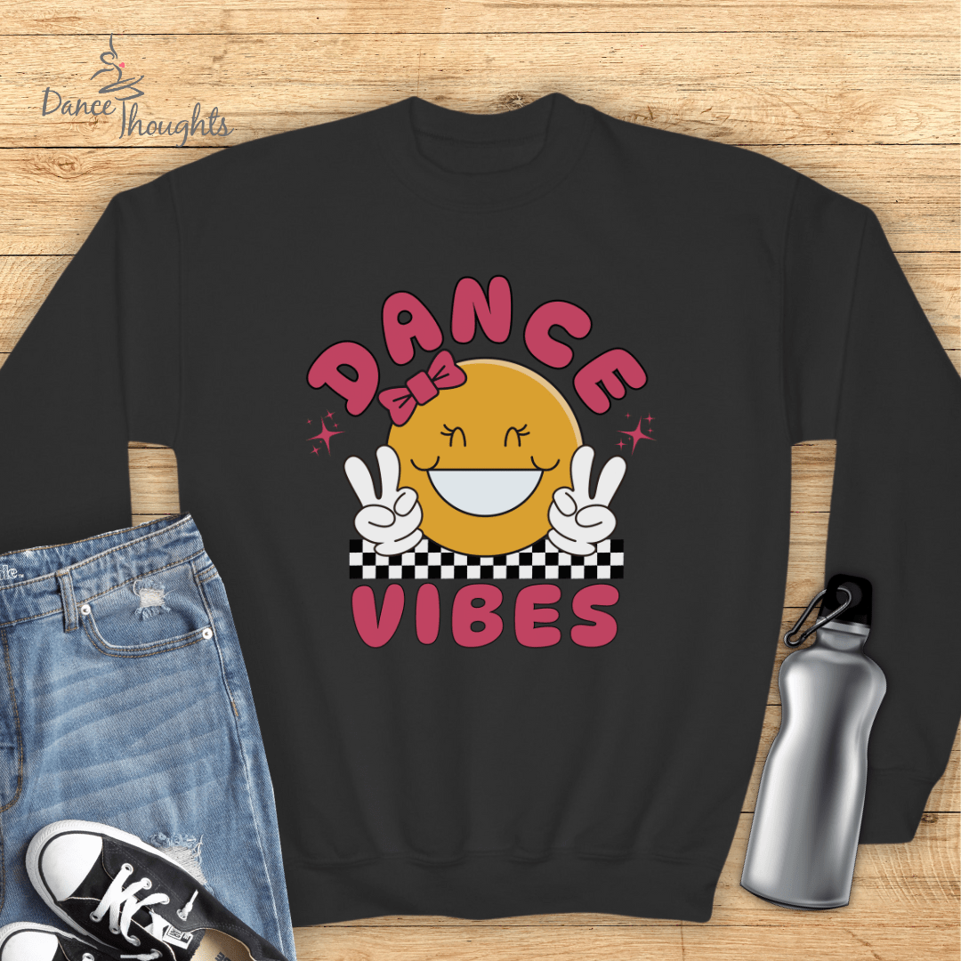 KIDS Dance Vibes Sweatshirt-Kids clothes-Dance Thoughts