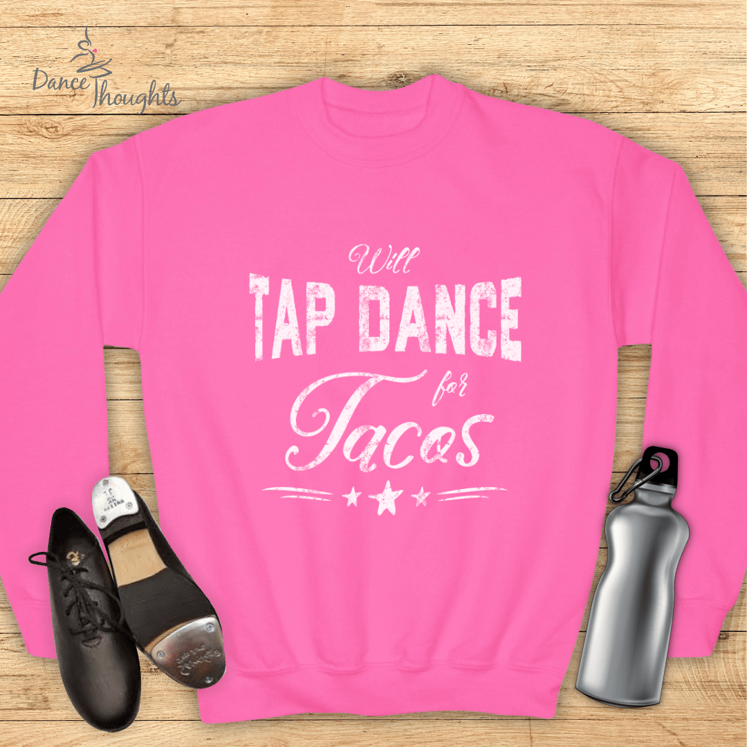 KIDS Tap Dance For Tacos Sweatshirt-Kids clothes-Dance Thoughts