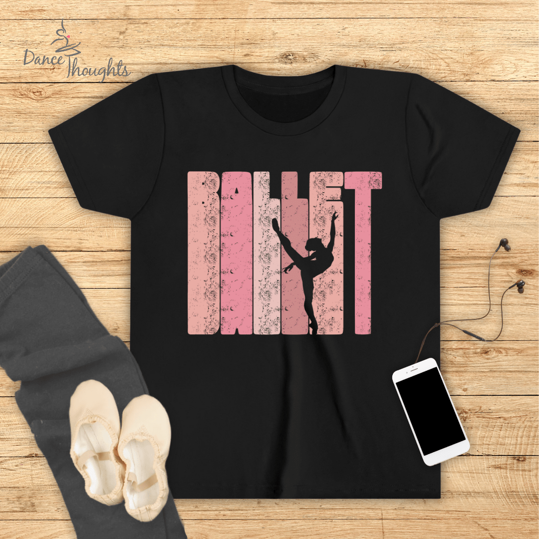KIDS Ballet Arabesque T-Shirt-Kids clothes-Dance Thoughts