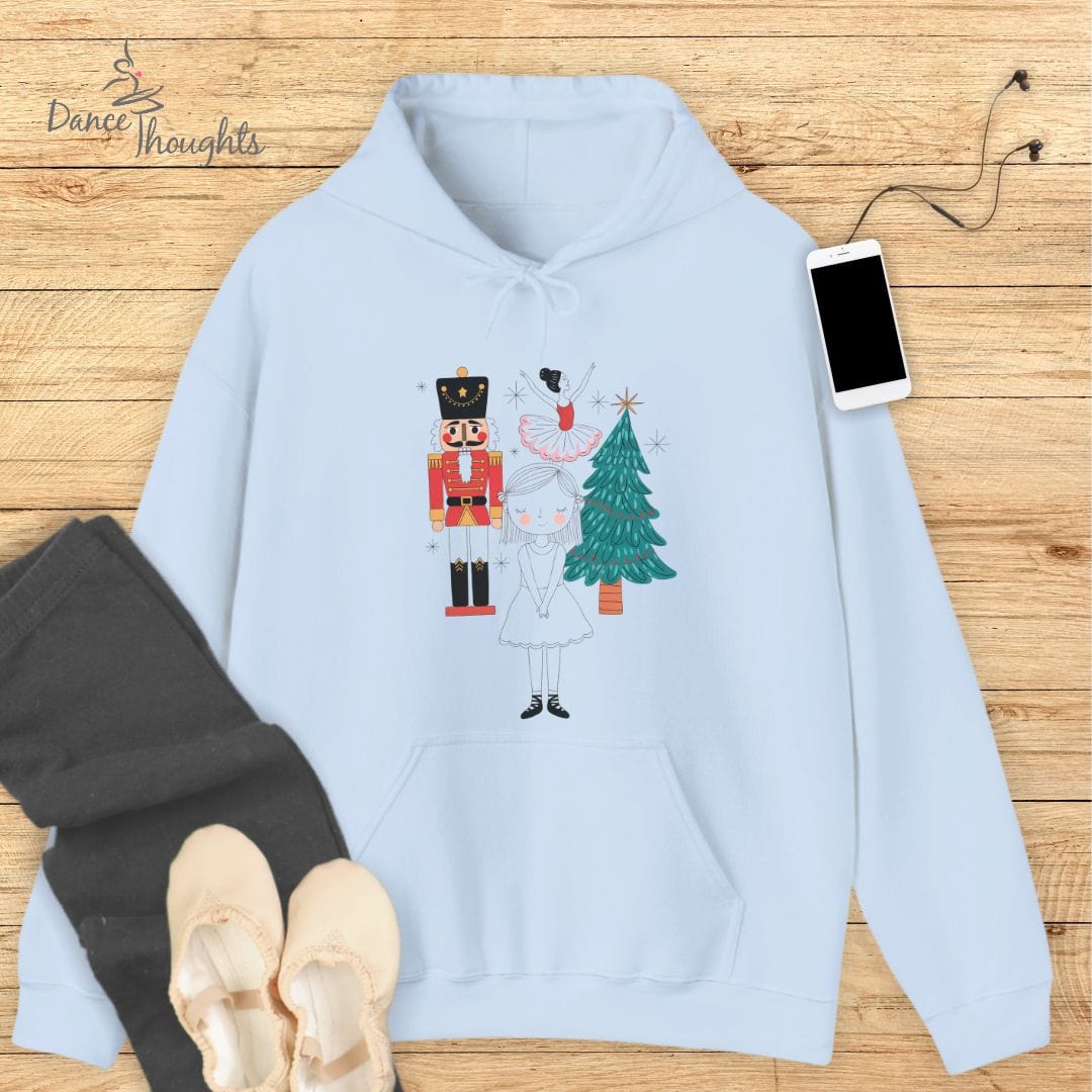 Nutcracker Drawing Hoodie-Hoodie-Dance Thoughts