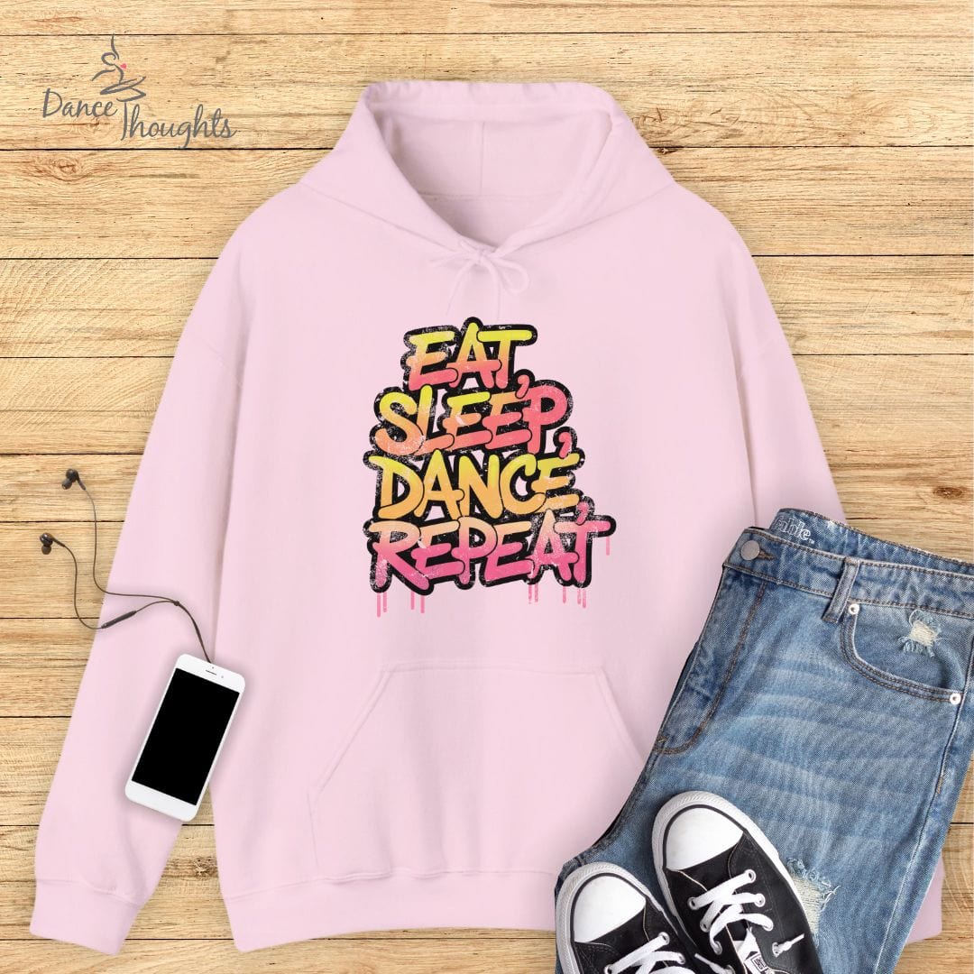 Eat, Sleep, Dance, Repeat Hoodie-Hoodie-Dance Thoughts