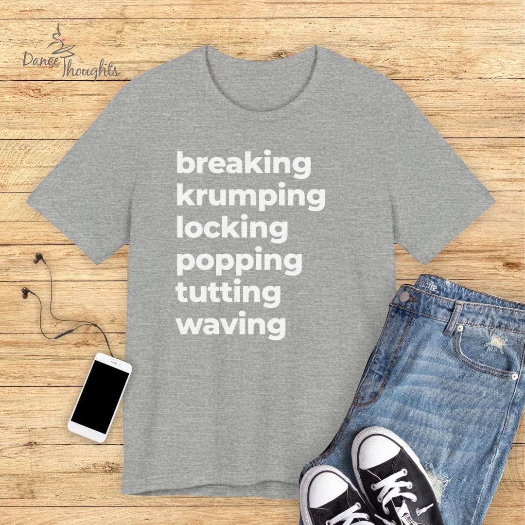 Hip-Hop Terminology T-Shirt-T-Shirt-Dance Thoughts