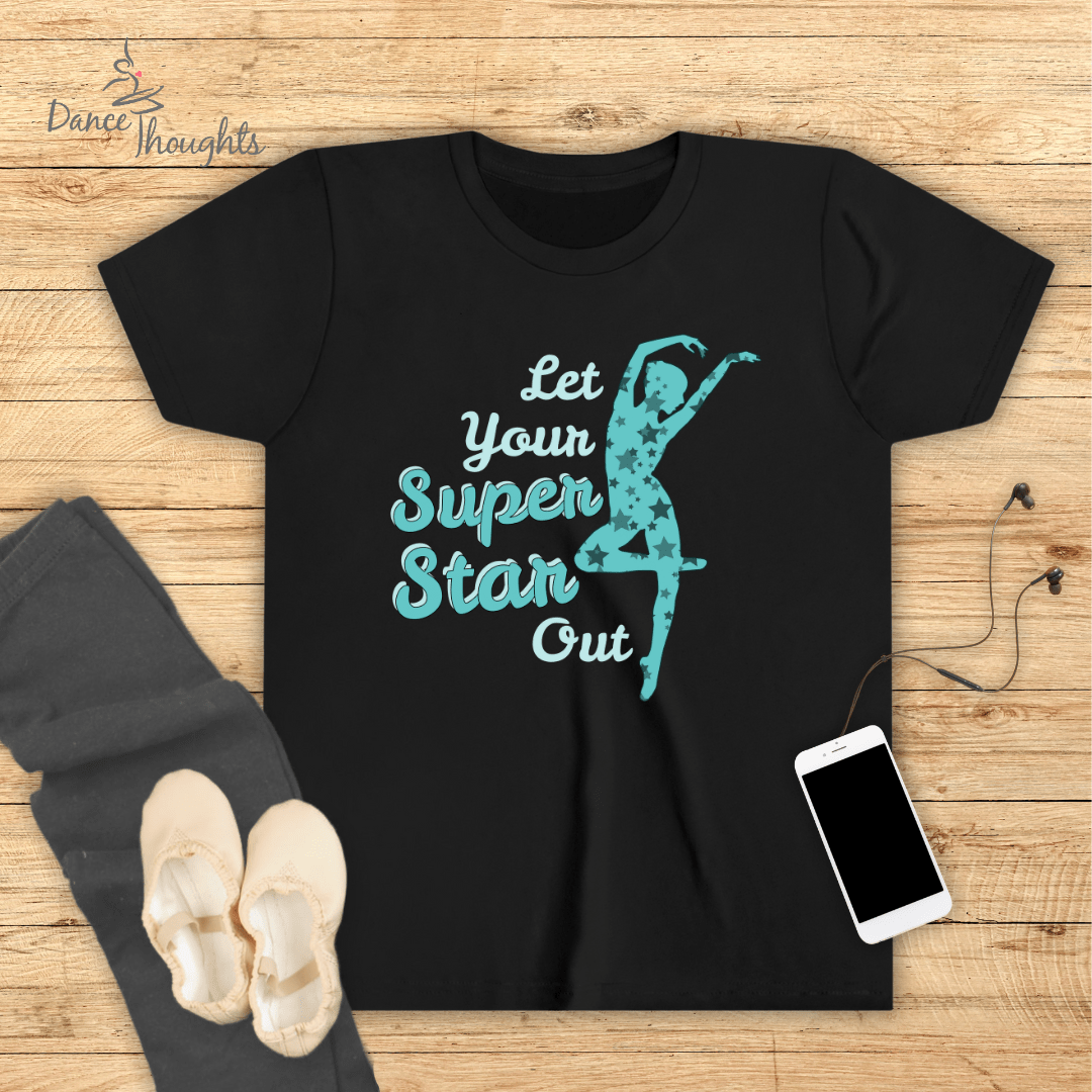 KIDS Let Your Super Star Out T-Shirt-Kids clothes-Dance Thoughts