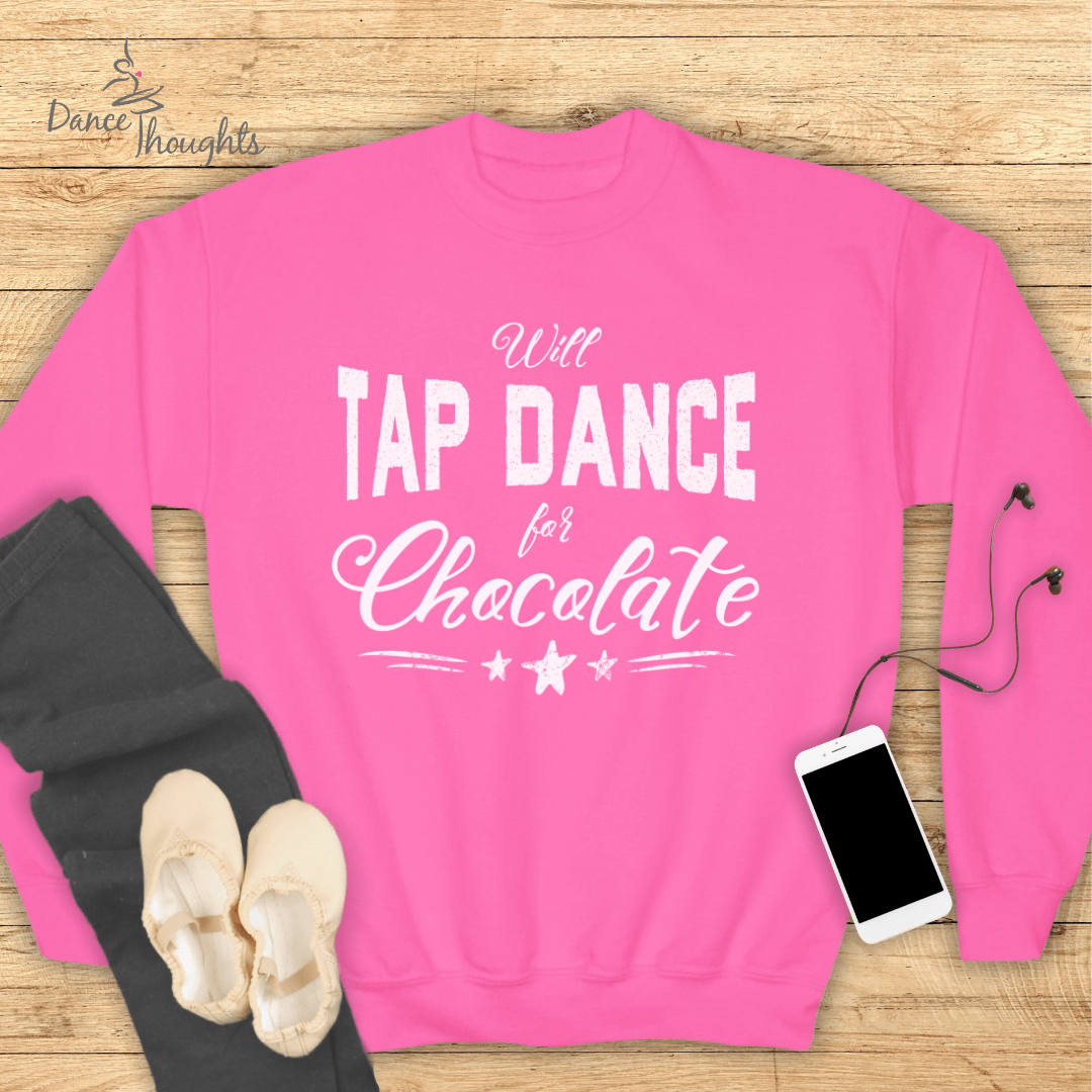 KIDS Tap Dance For Chocolate Sweatshirt-Kids clothes-Dance Thoughts