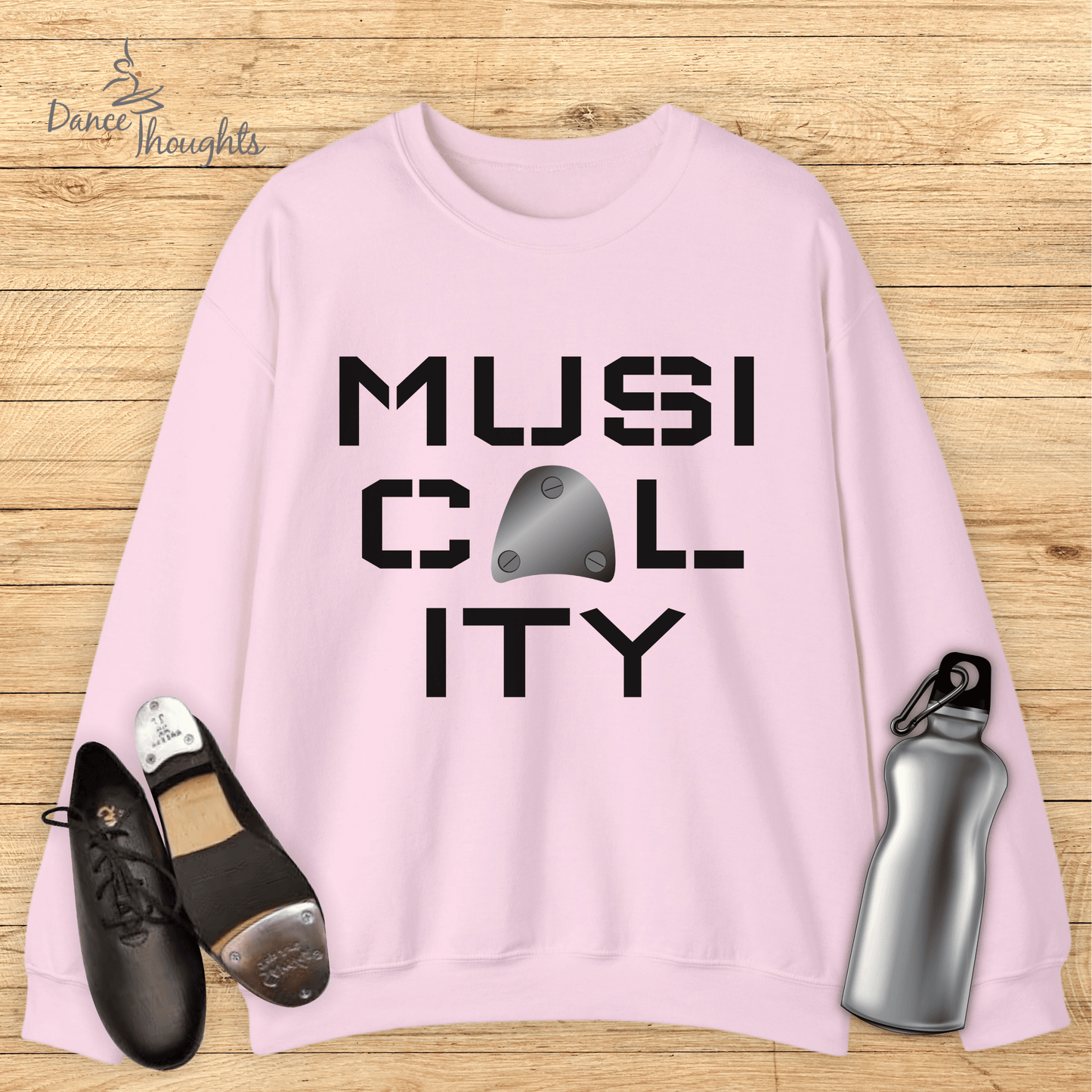 Musicality Tap Dance Sweatshirt-Sweatshirt-Dance Thoughts