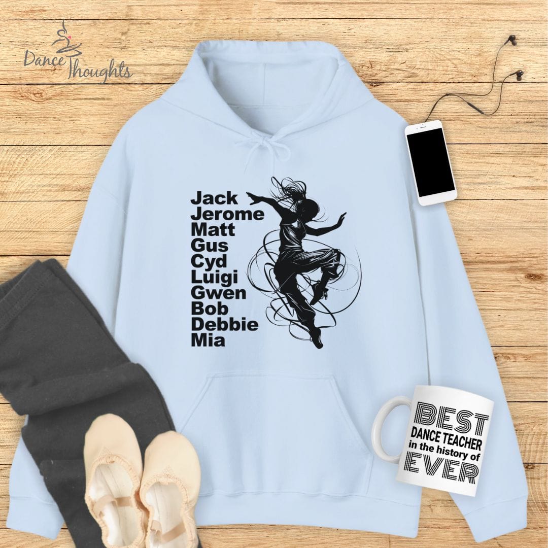 Jazz Greats Hoodie-Hoodie-Dance Thoughts