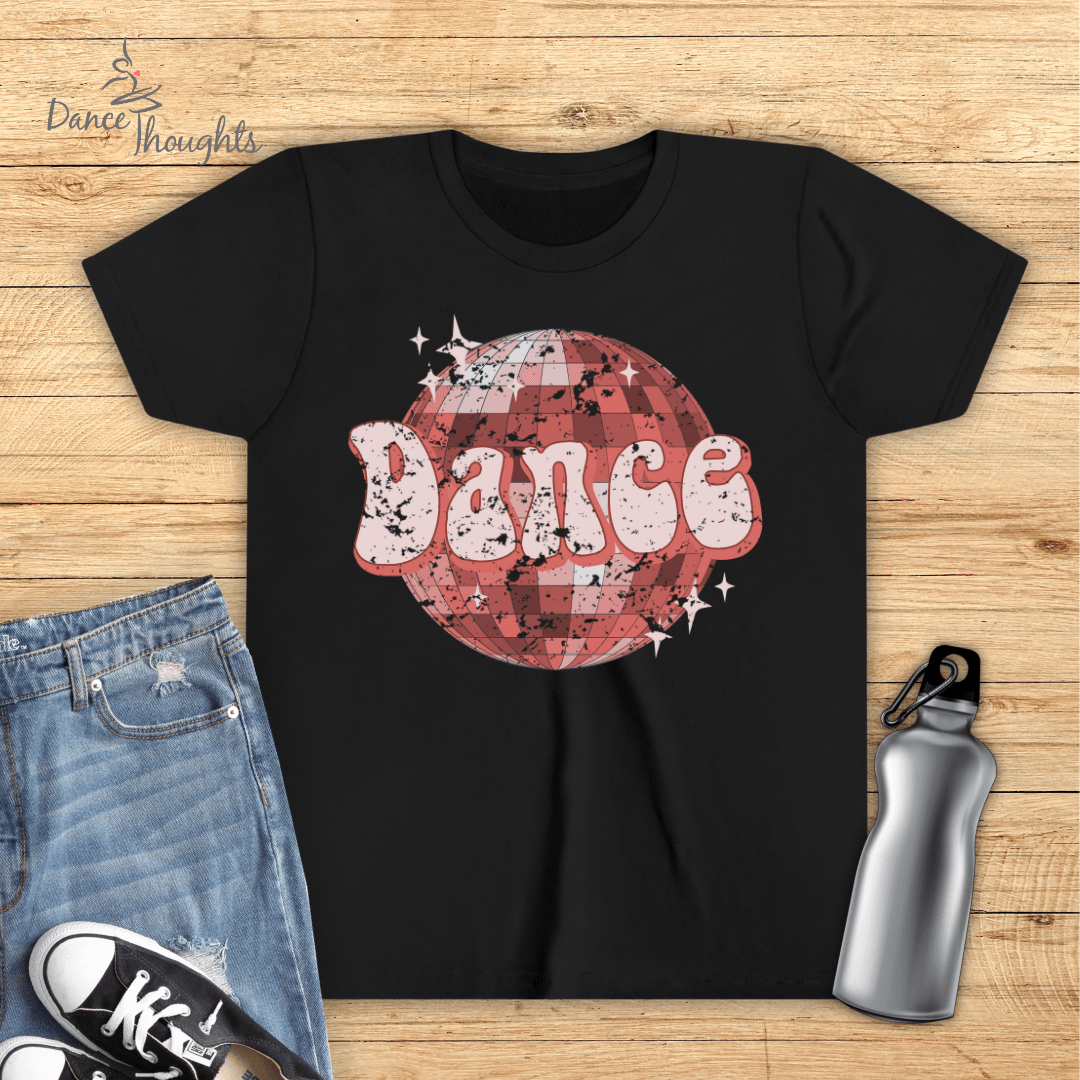 KIDS Groovy Disco Ball Dance T-shirt-Kids clothes-Dance Thoughts