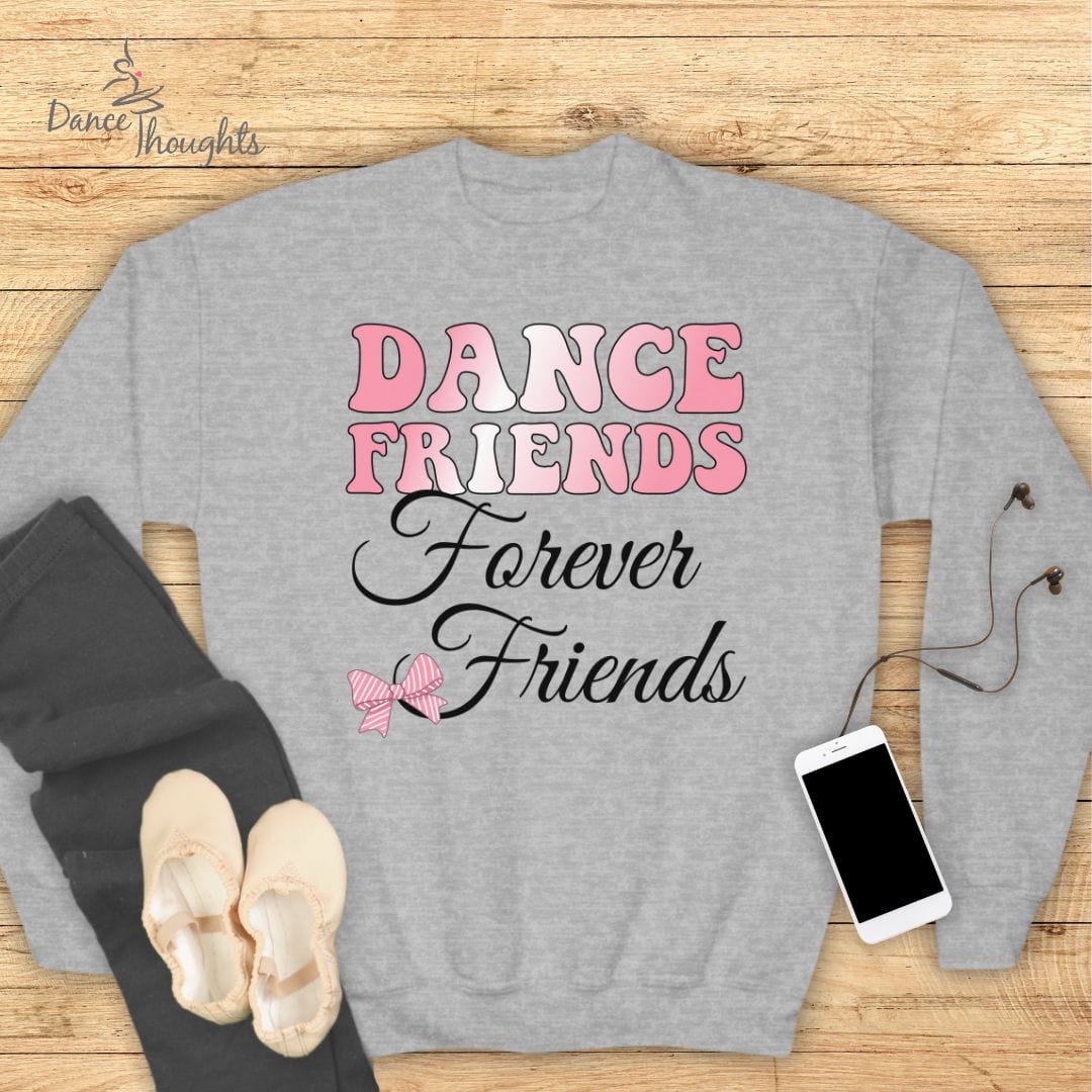 KIDS Dance Friends, Forever Friends Sweatshirt-Kids clothes-Dance Thoughts