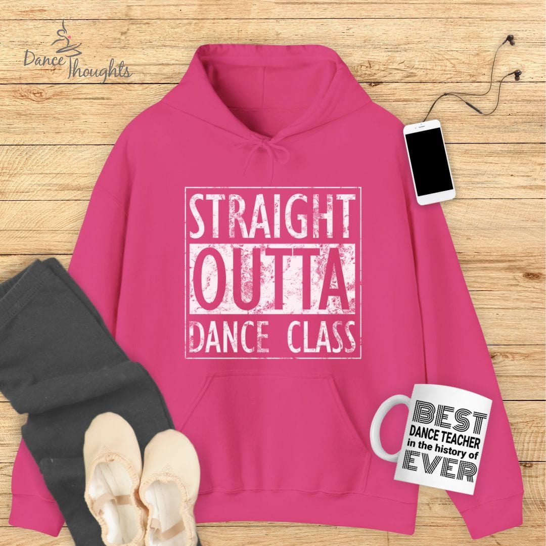 Straight Outta Dance Class Hoodie-Hoodie-Dance Thoughts