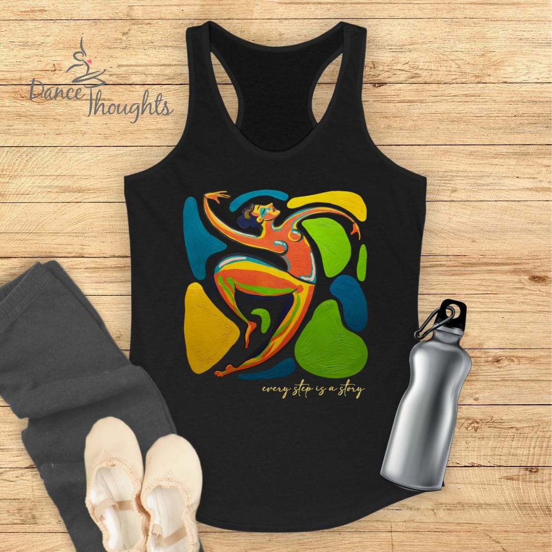 Every Step is A Story Tank Top-Tank Top-Dance Thoughts