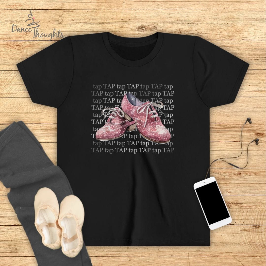 KIDS Pink Tap ShoesT-Shirt