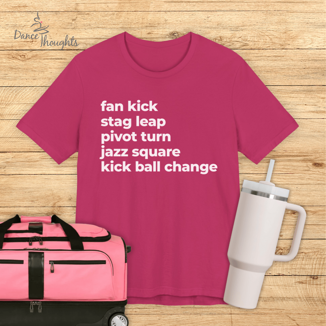 Jazz Terminology T-shirt-T-Shirt-Dance Thoughts