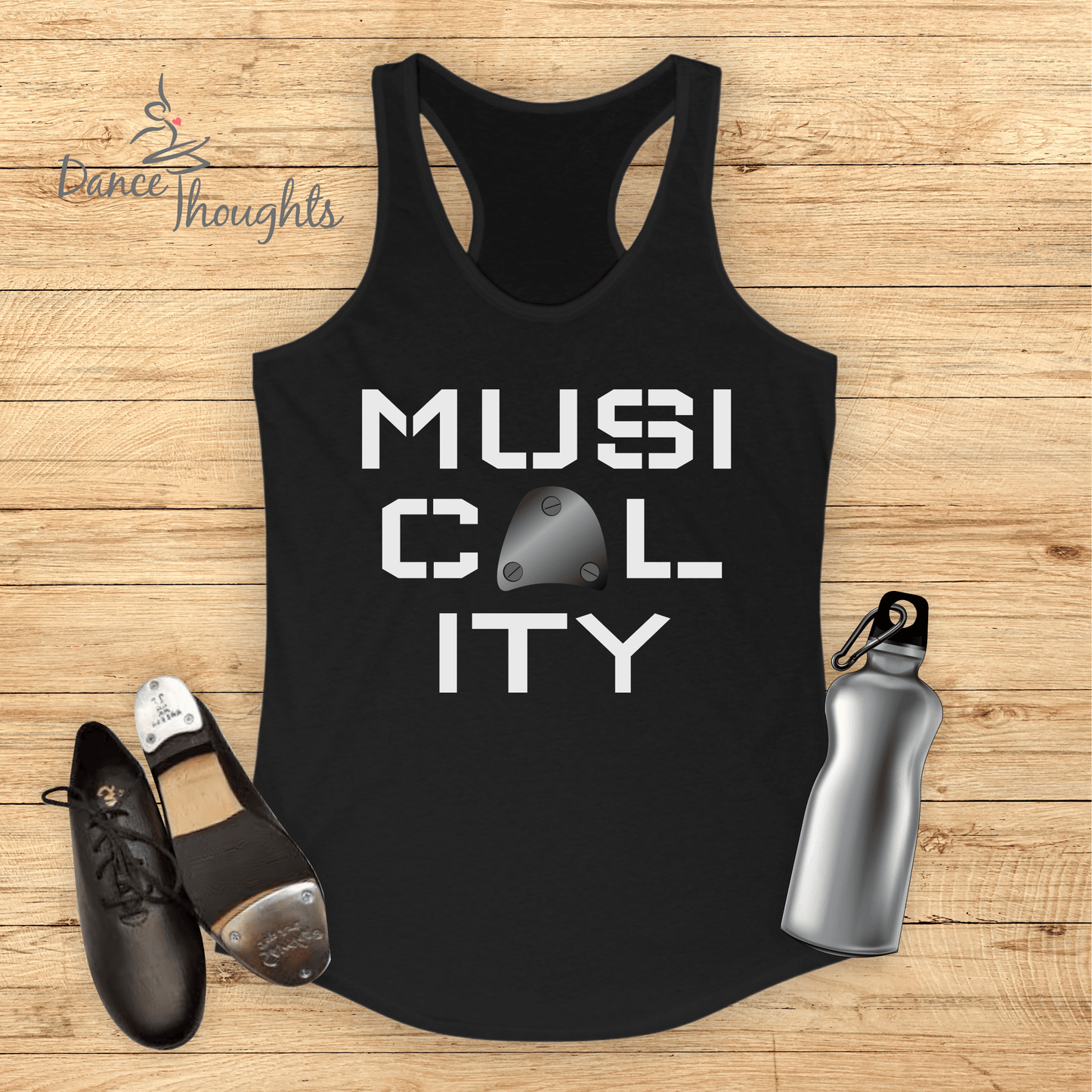 Musicality Tap Dance Tank Top-Tank Top-Dance Thoughts