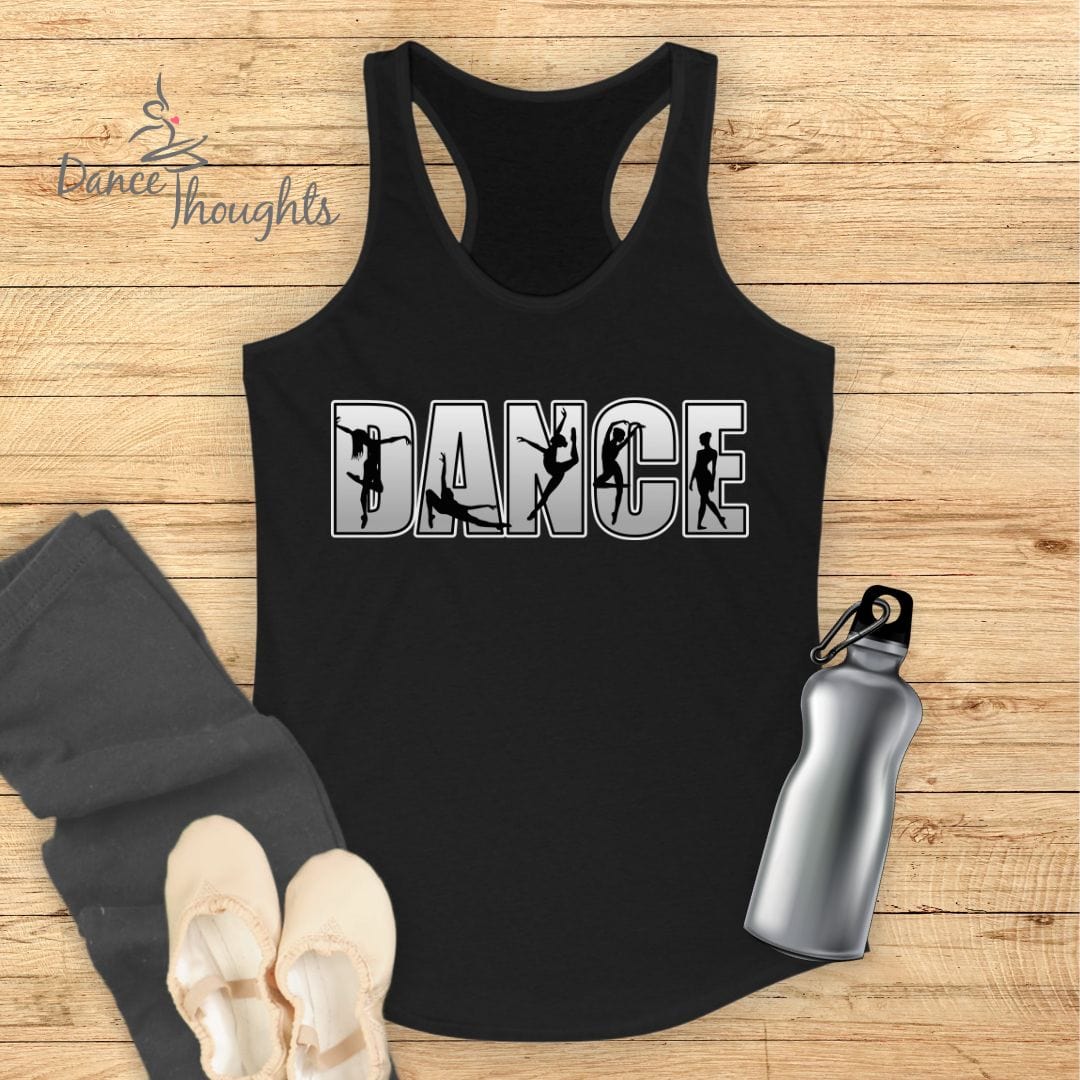 Dance Silhouettes Tank Top-Tank Top-Dance Thoughts