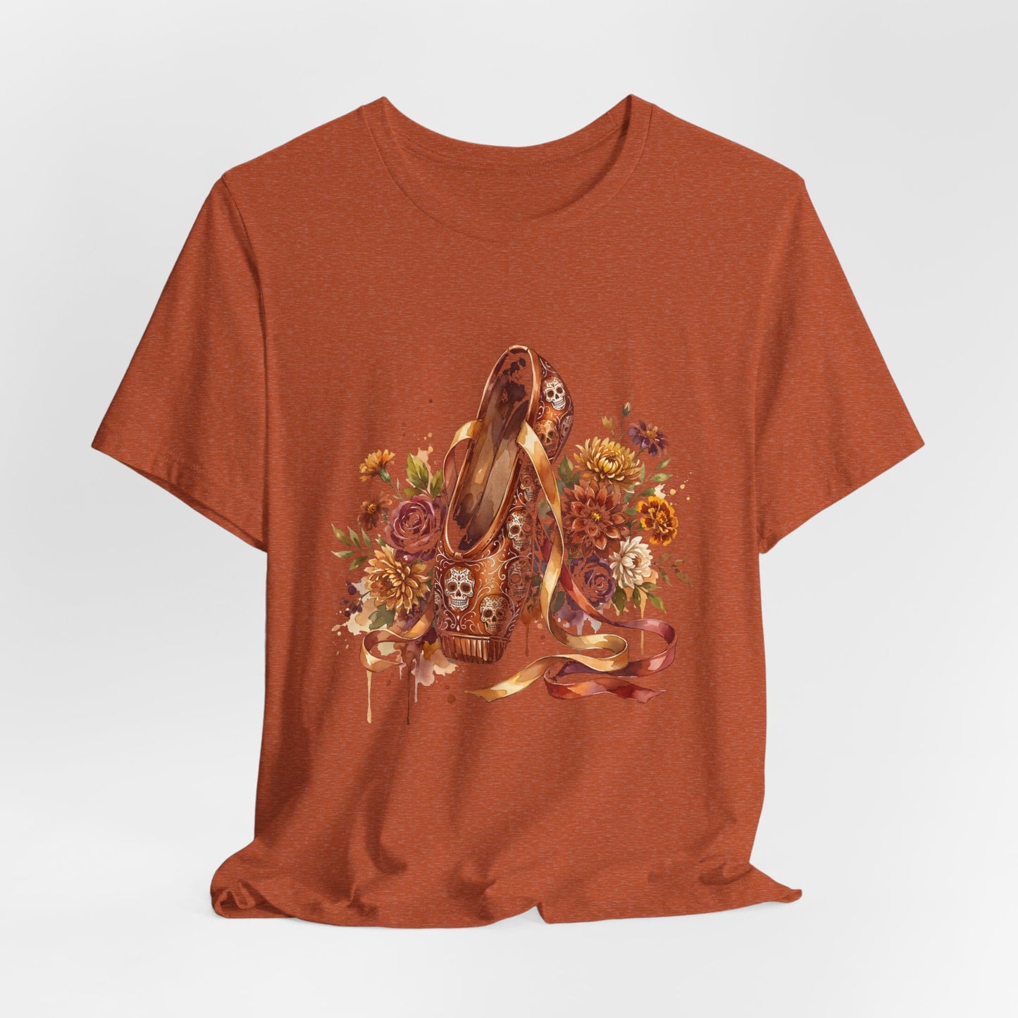 Sugar Skull Pointe Shoe T-Shirt
