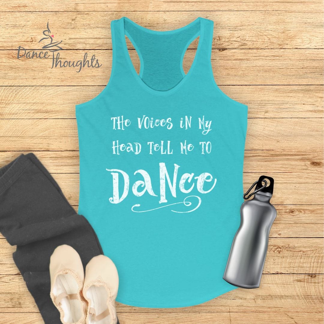 Voices In My Head Tank Top-Tank Top-Dance Thoughts