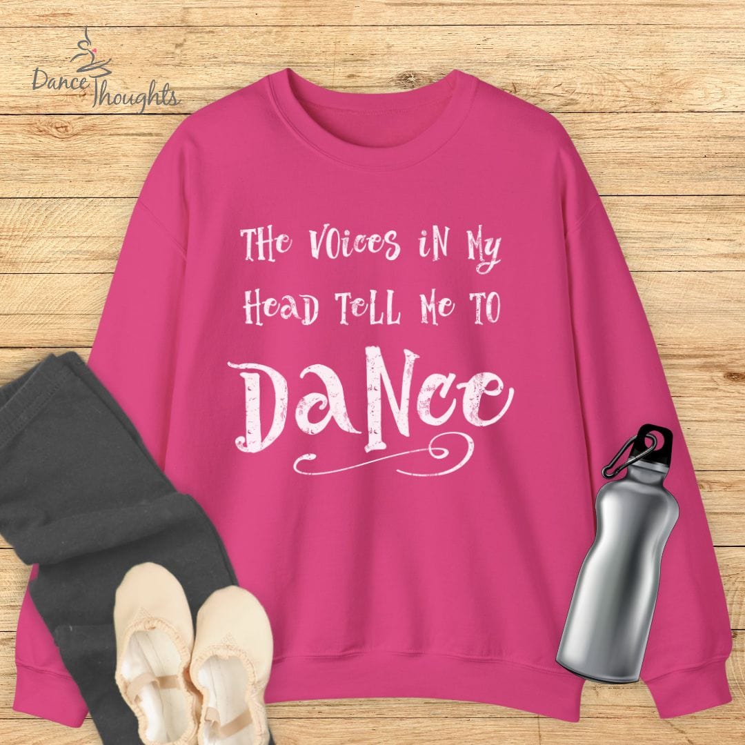 Voices In My Head Sweatshirt-Sweatshirt-Dance Thoughts