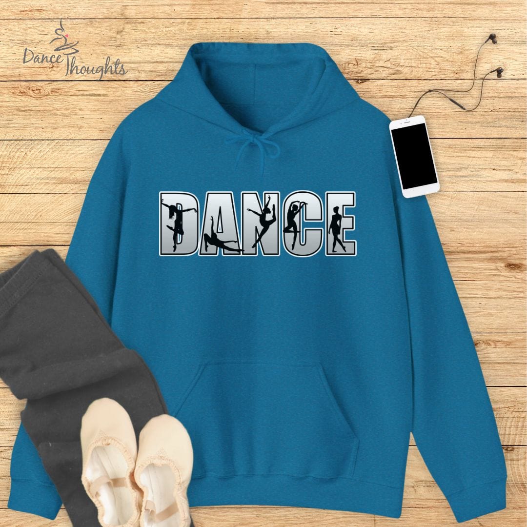 Dance Silhouettes Hoodie-Hoodie-Dance Thoughts