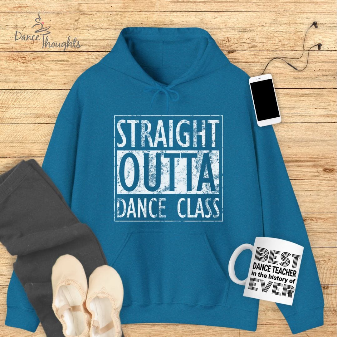 Straight Outta Dance Class Hoodie-Hoodie-Dance Thoughts