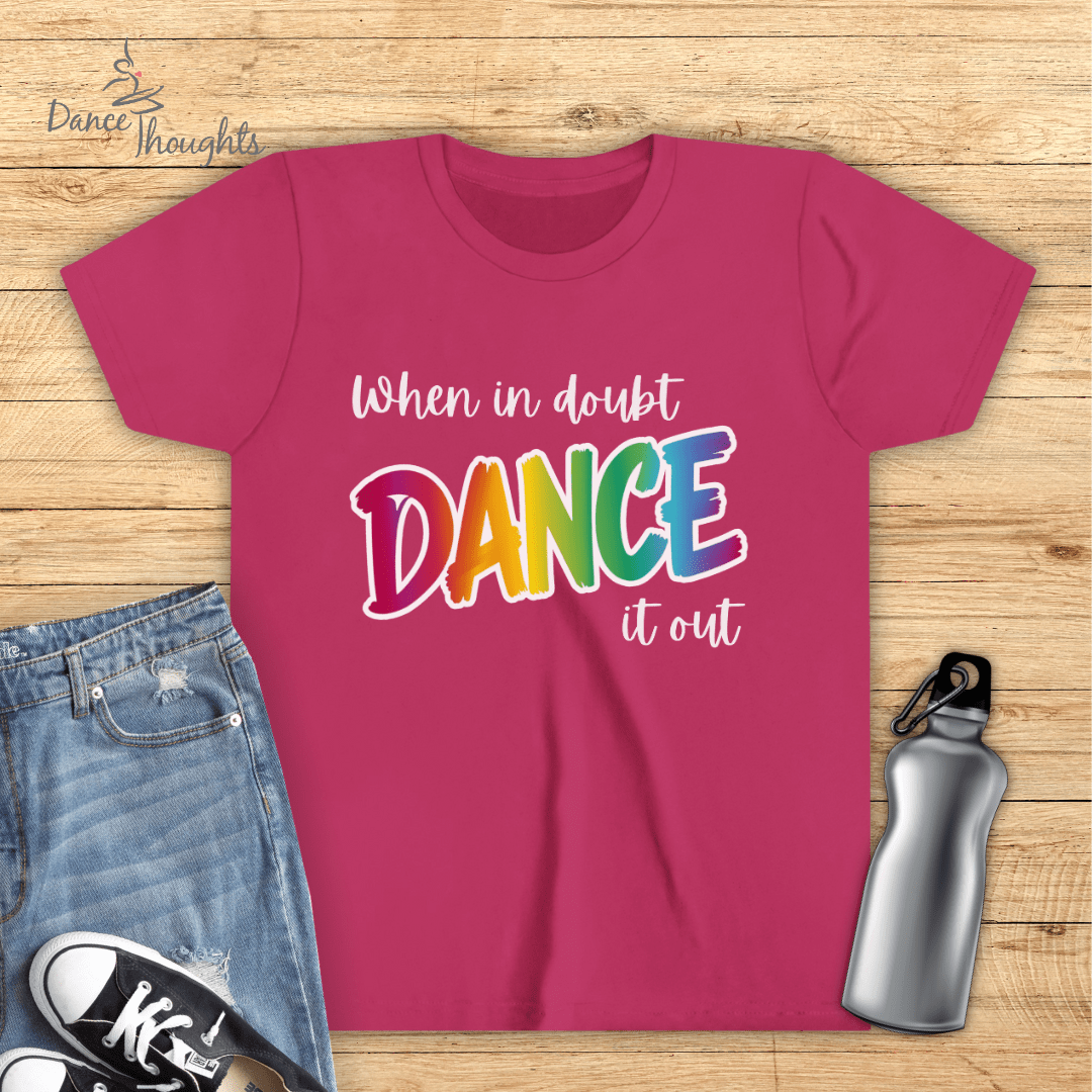 KIDS When In Doubt, Dance It Out T-shirt-Kids clothes-Dance Thoughts