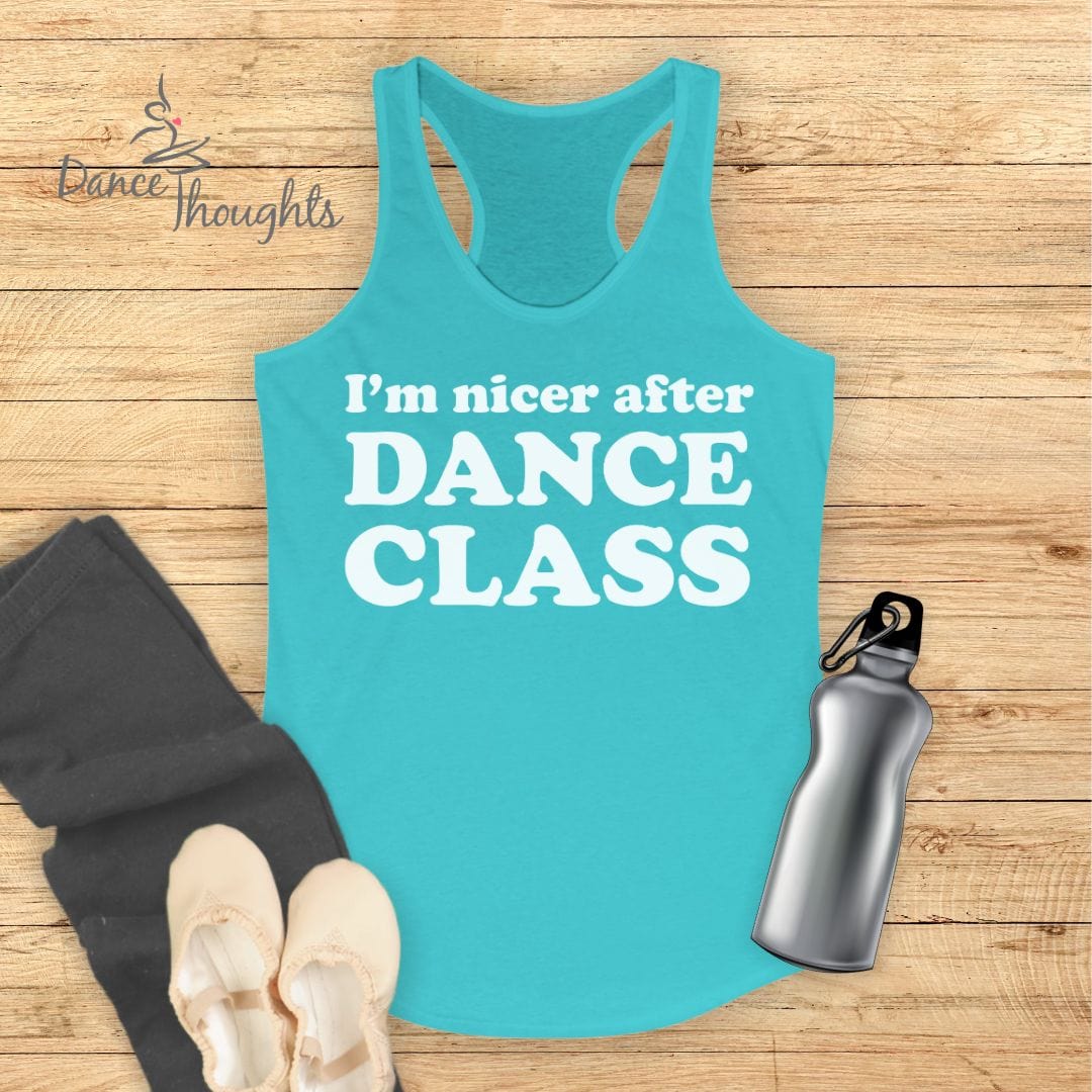 I'm Nicer After Dance Class Tank Top-Tank Top-Dance Thoughts