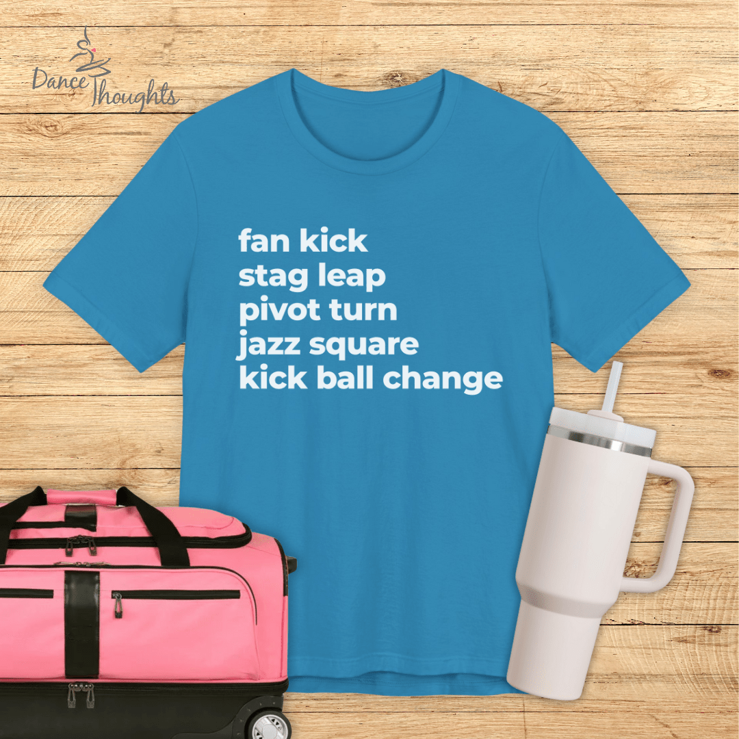 Jazz Terminology T-shirt-T-Shirt-Dance Thoughts