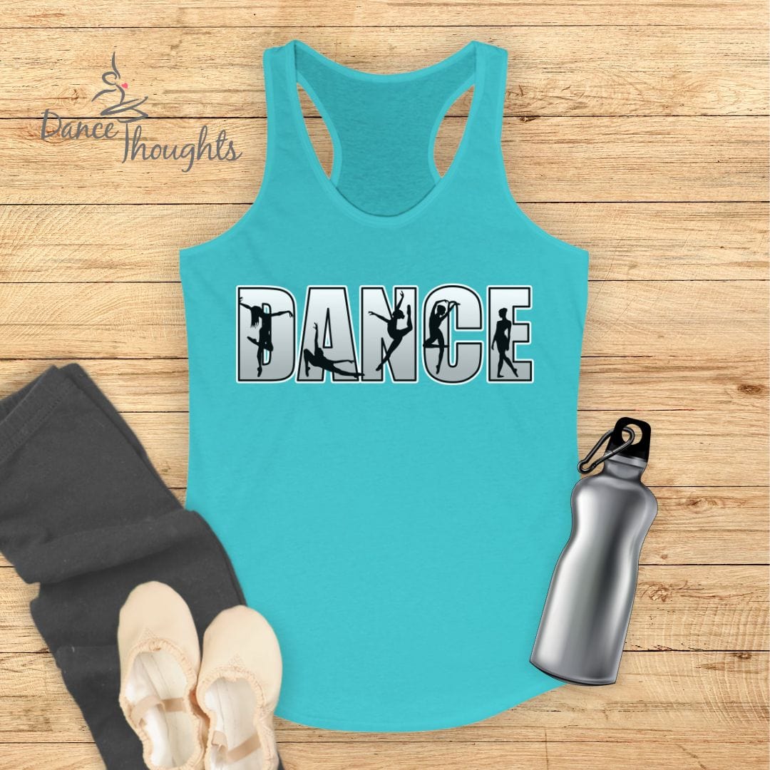 Dance Silhouettes Tank Top-Tank Top-Dance Thoughts
