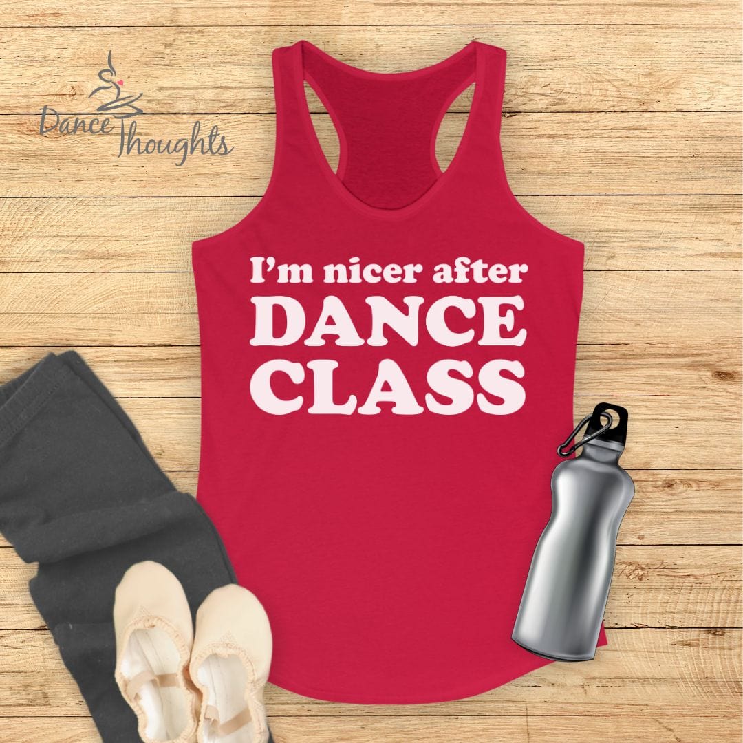 I'm Nicer After Dance Class Tank Top-Tank Top-Dance Thoughts