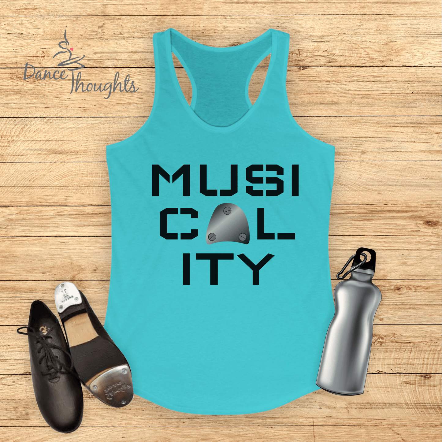 Musicality Tap Dance Tank Top-Tank Top-Dance Thoughts