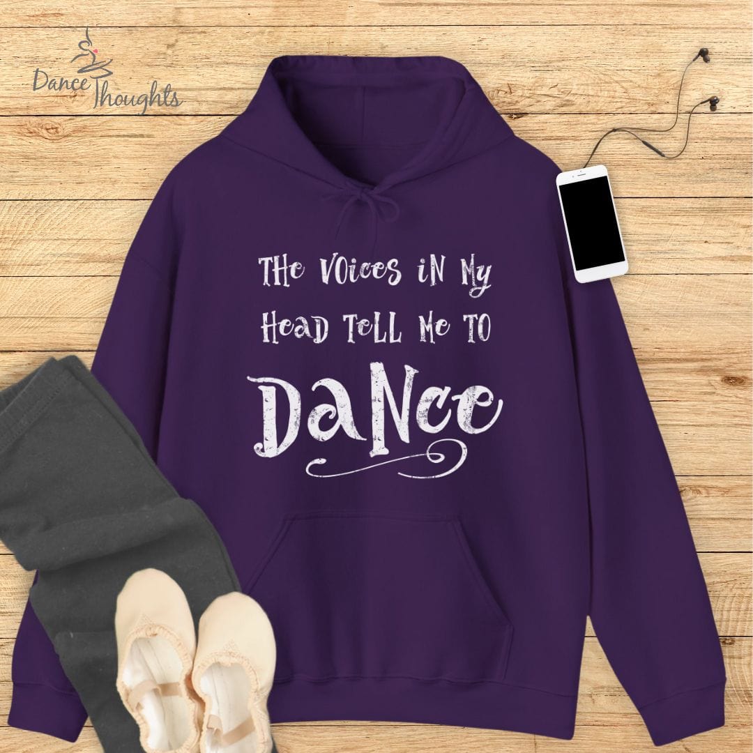 Voices In My Head Hoodie-Hoodie-Dance Thoughts