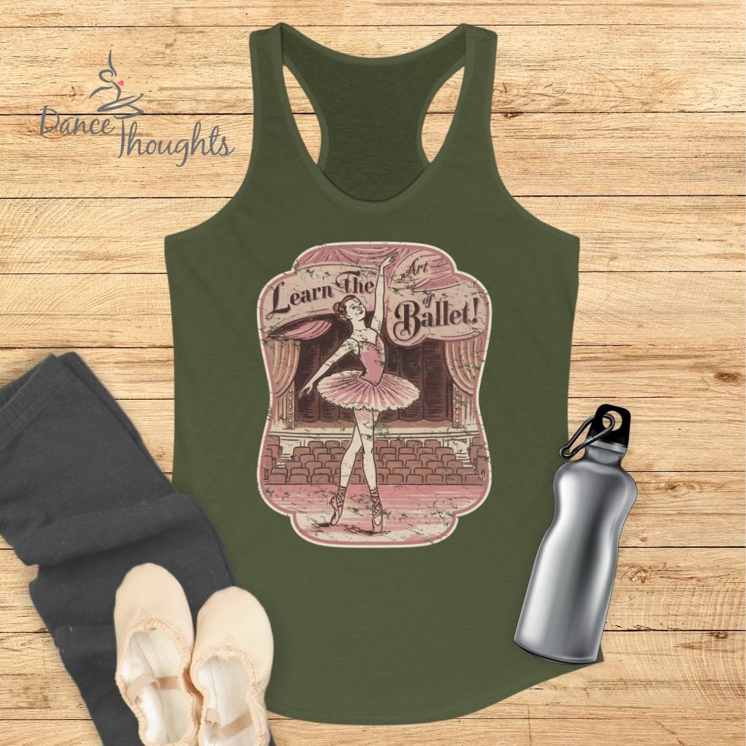 Art Of Ballet Tank Top-Tank Top-Dance Thoughts