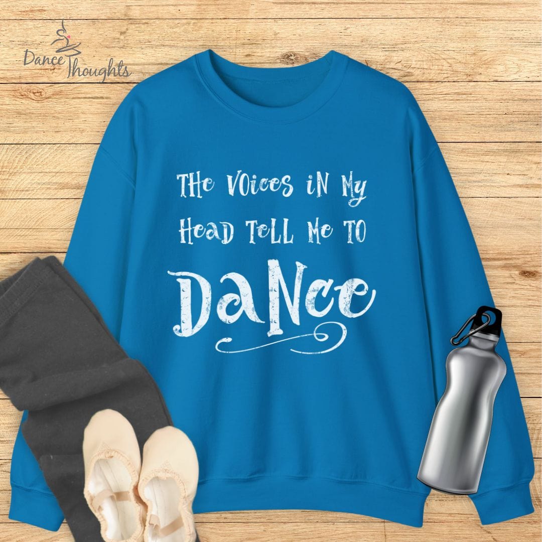 Voices In My Head Sweatshirt-Sweatshirt-Dance Thoughts