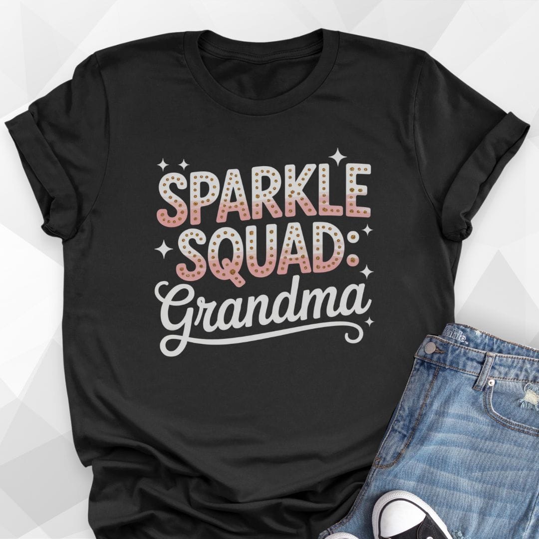 Sparkle Squad Grandma T-shirt