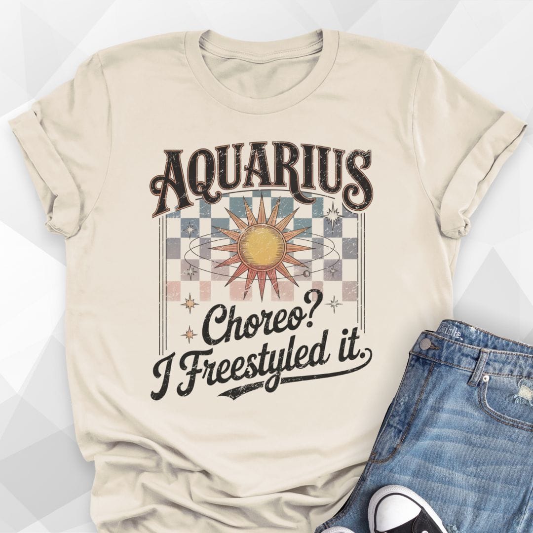 Dance Astrology, AQUARIUS T-Shirt