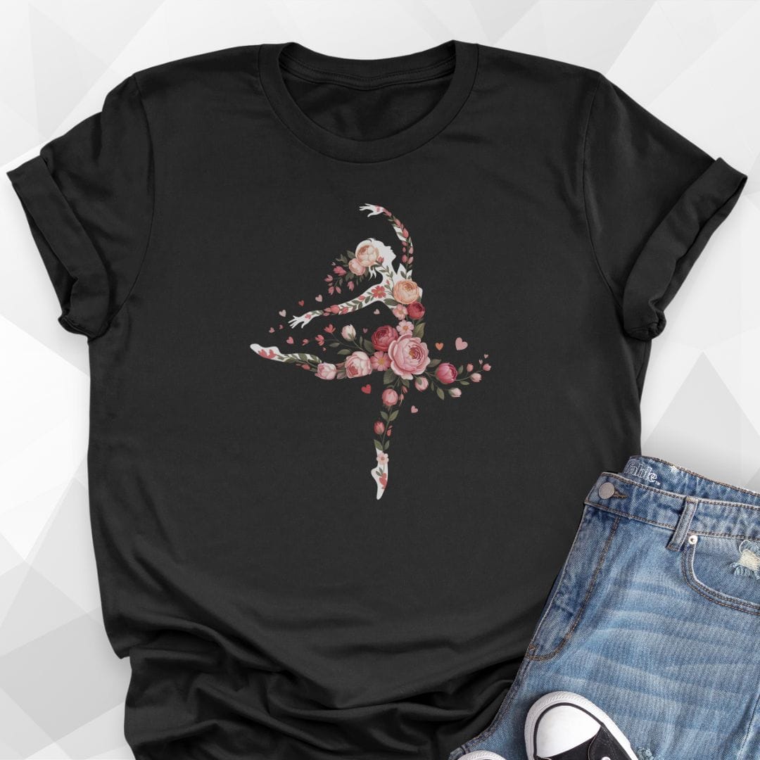 Ballerina of Roses T-shirt