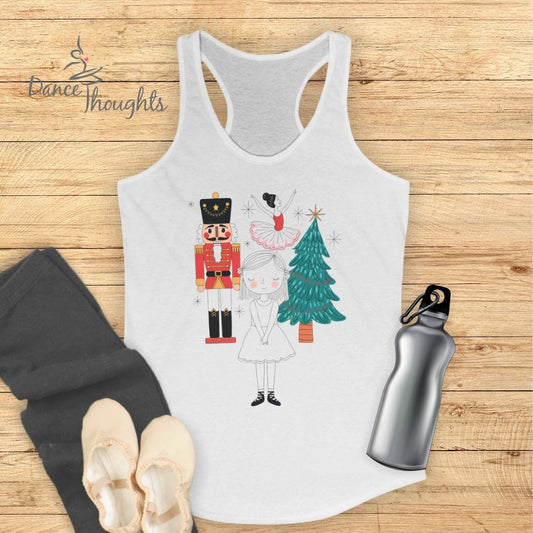 Nutcracker Drawing Tank Top-Tank Top-Dance Thoughts