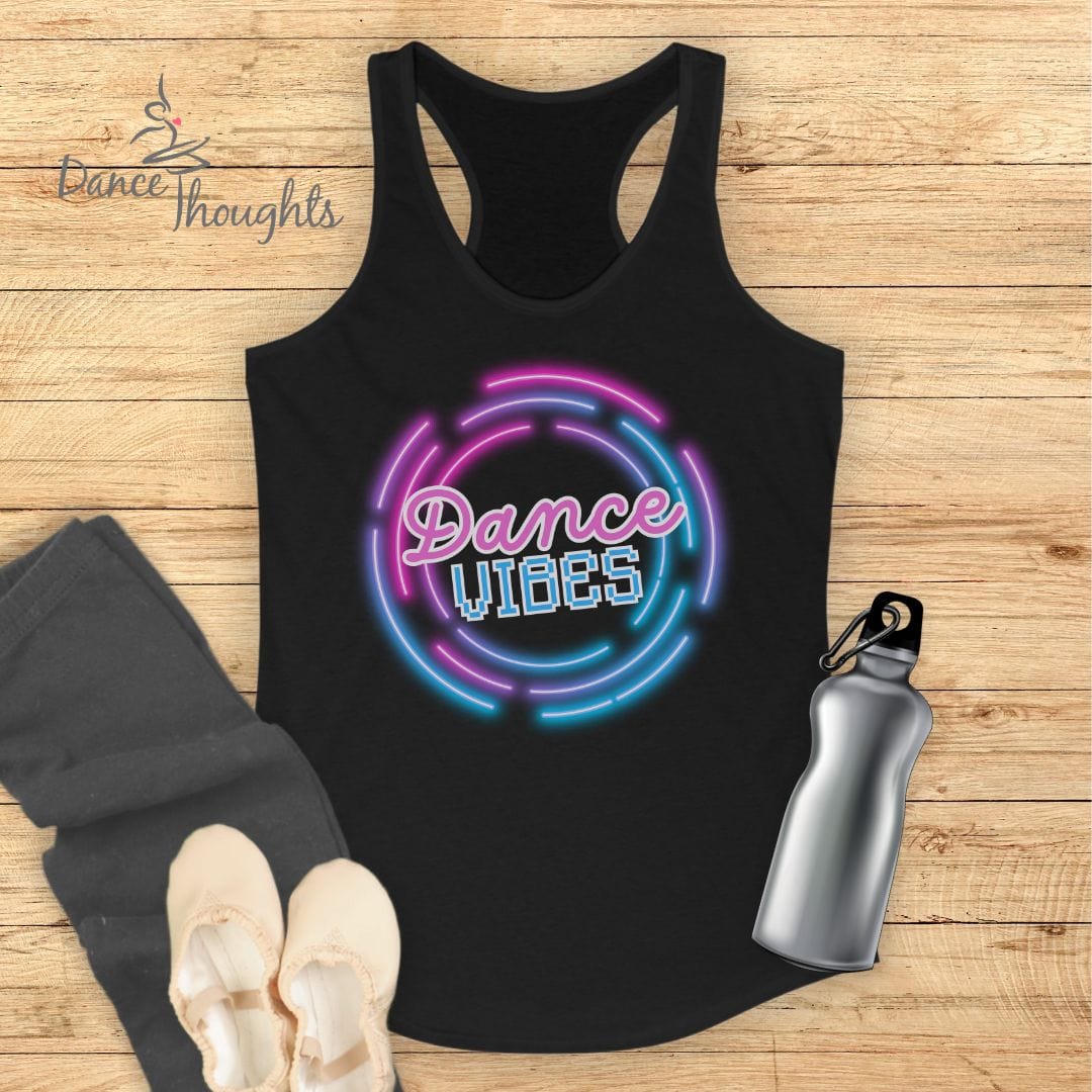 Dance Vibes Tank Top-Tank Top-Dance Thoughts