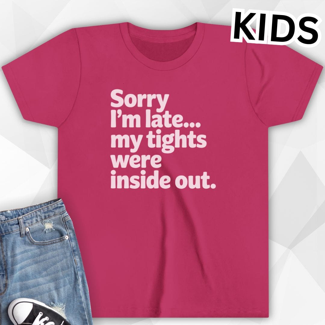 KIDS Sorry I'm Late T-shirt